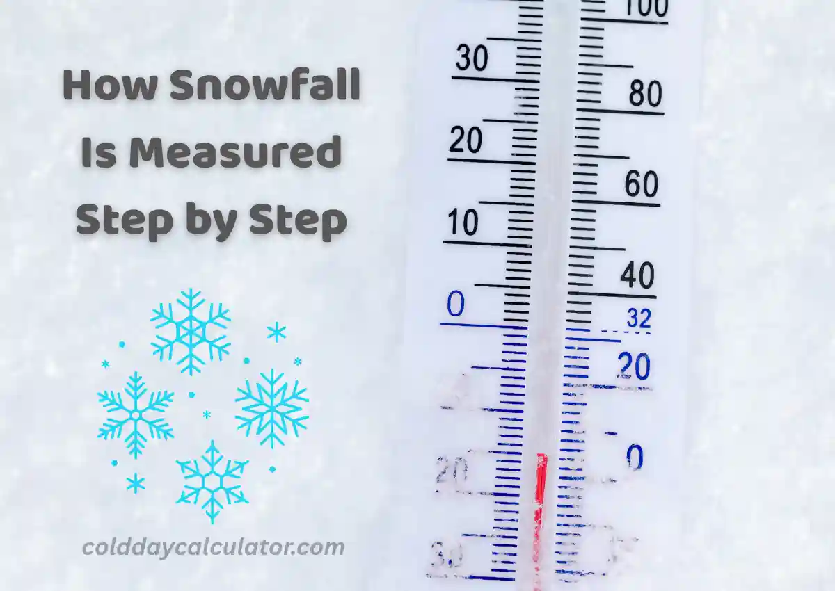 How Snowfall Is Measured Step by Step