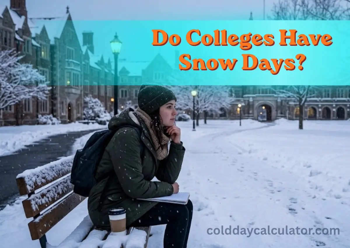 Do Colleges Have Snow Days? Explained