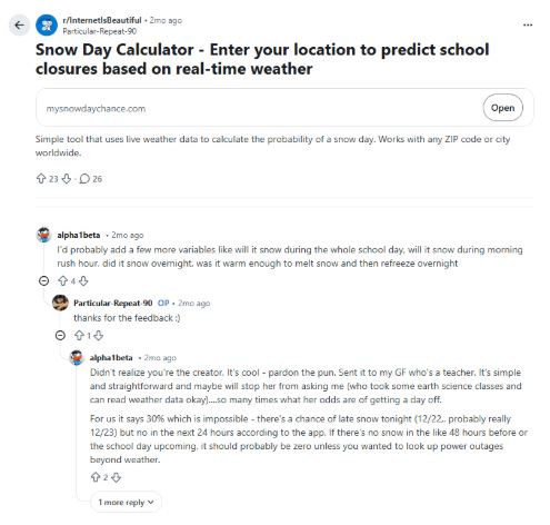 Snow day reddit