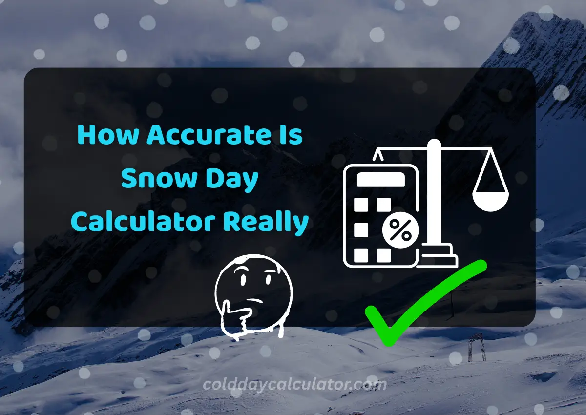 How Accurate Is Snow Day Calculator Really