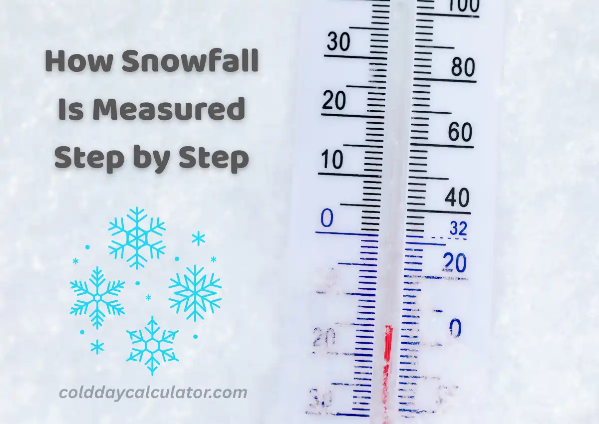 How Snowfall Is Measured Step by Step